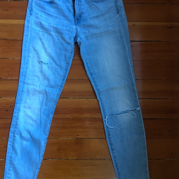 Jcrew ripped toothpick jeans - Picture 4 of 5